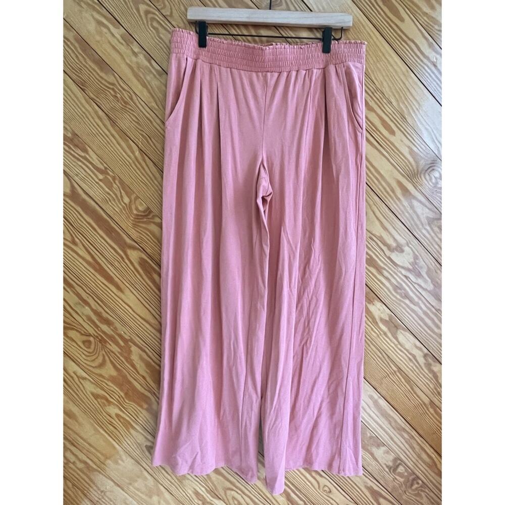 AnyBody Loungewear Cozy Knit Wide Leg Pant - Picture 6 of 6